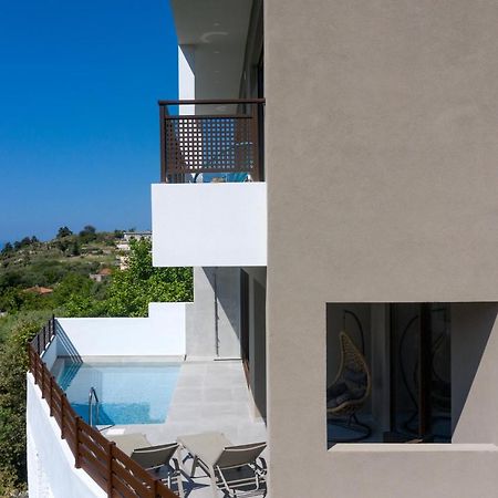 O-Cyanea Villa With Heated Pool Kournás Exterior photo