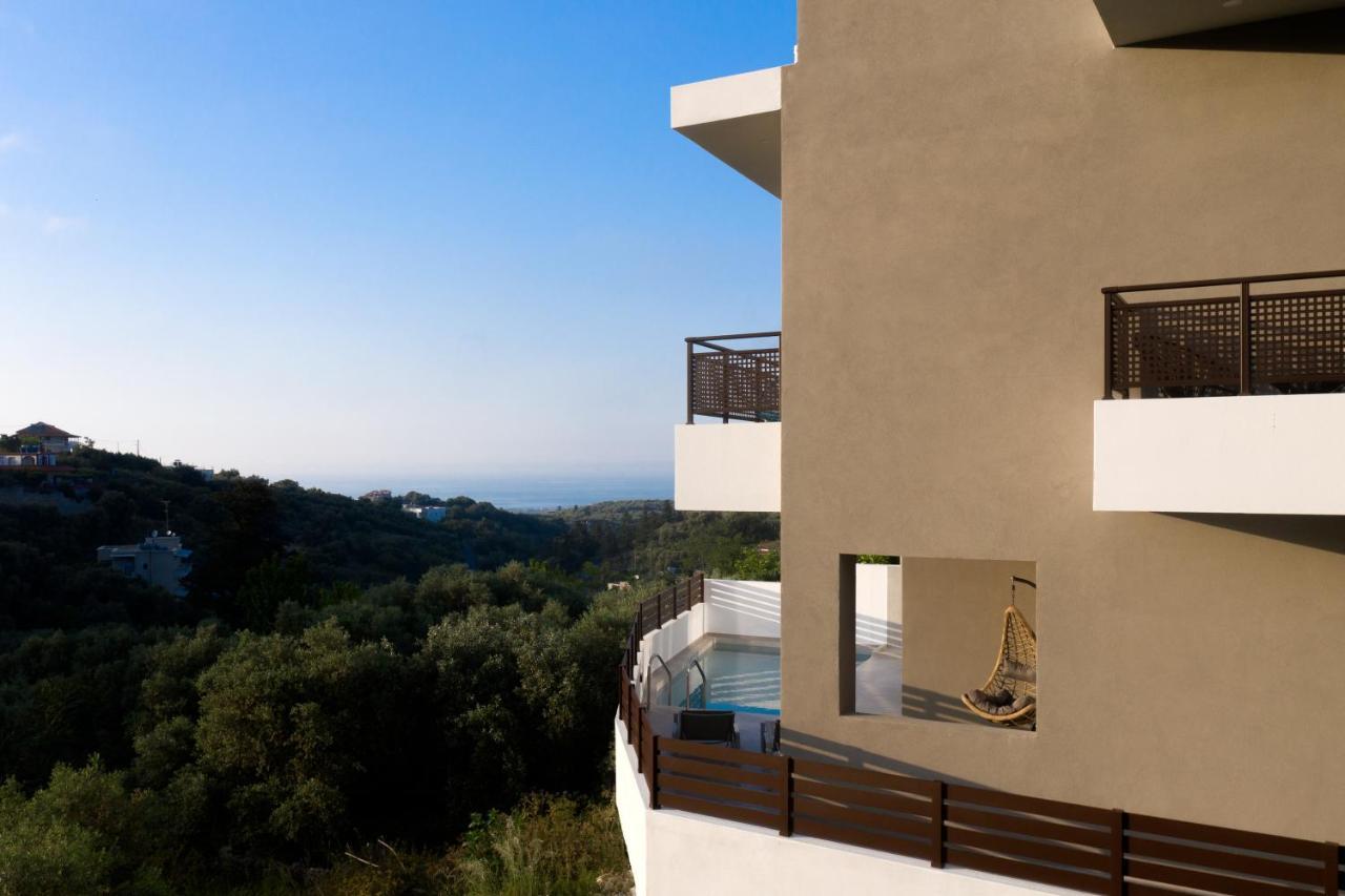 O-Cyanea Villa With Heated Pool Kournás Exterior photo