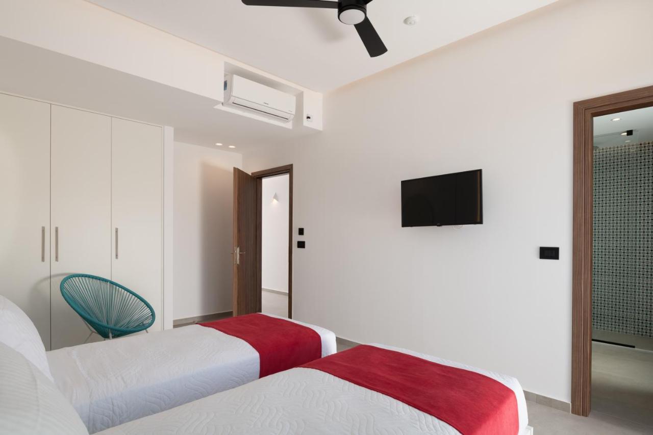 O-Cyanea Villa With Heated Pool Kournás Exterior photo