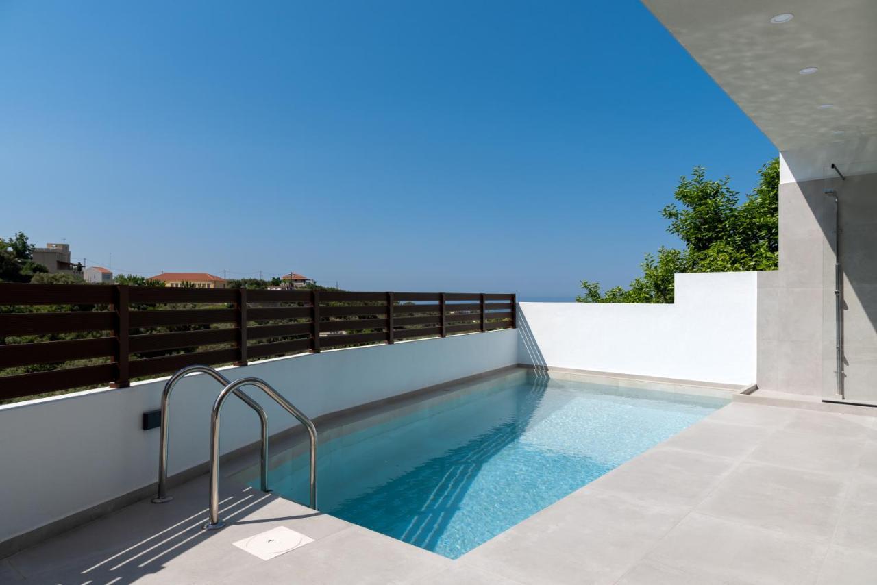 O-Cyanea Villa With Heated Pool Kournás Exterior photo
