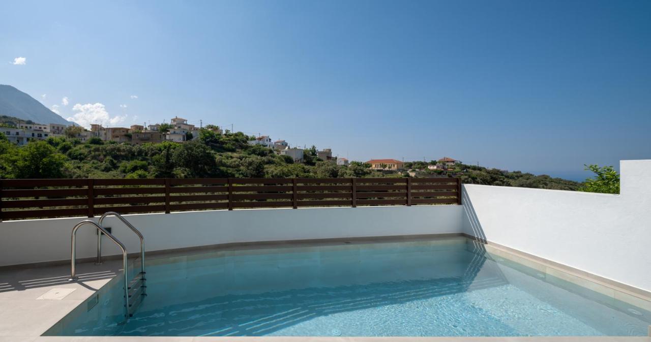 O-Cyanea Villa With Heated Pool Kournás Exterior photo