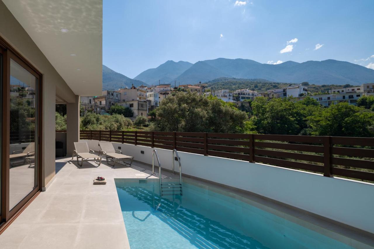 O-Cyanea Villa With Heated Pool Kournás Exterior photo