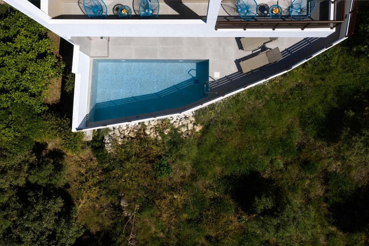 O-Cyanea Villa With Heated Pool Kournás Exterior photo