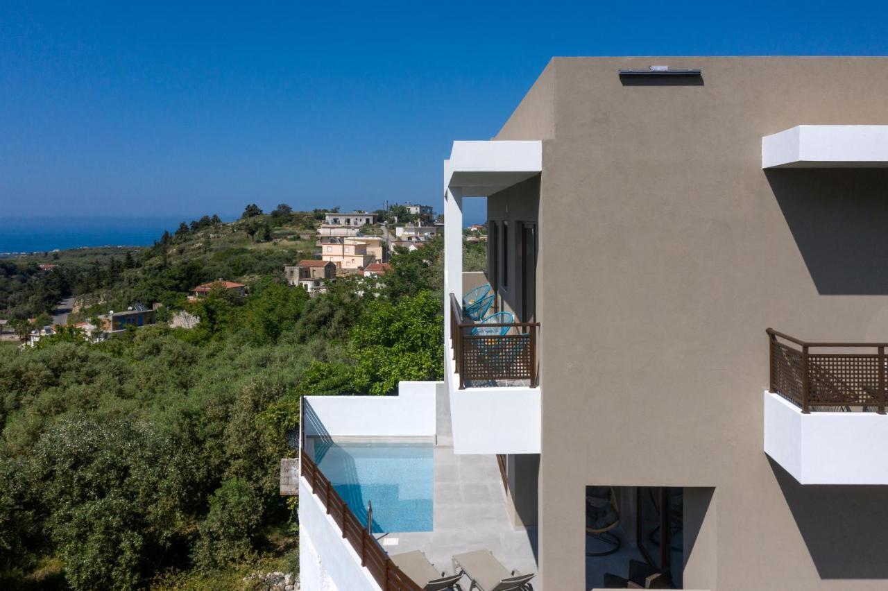 O-Cyanea Villa With Heated Pool Kournás Exterior photo