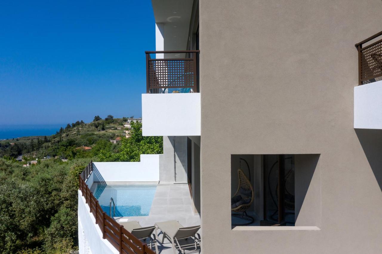 O-Cyanea Villa With Heated Pool Kournás Exterior photo